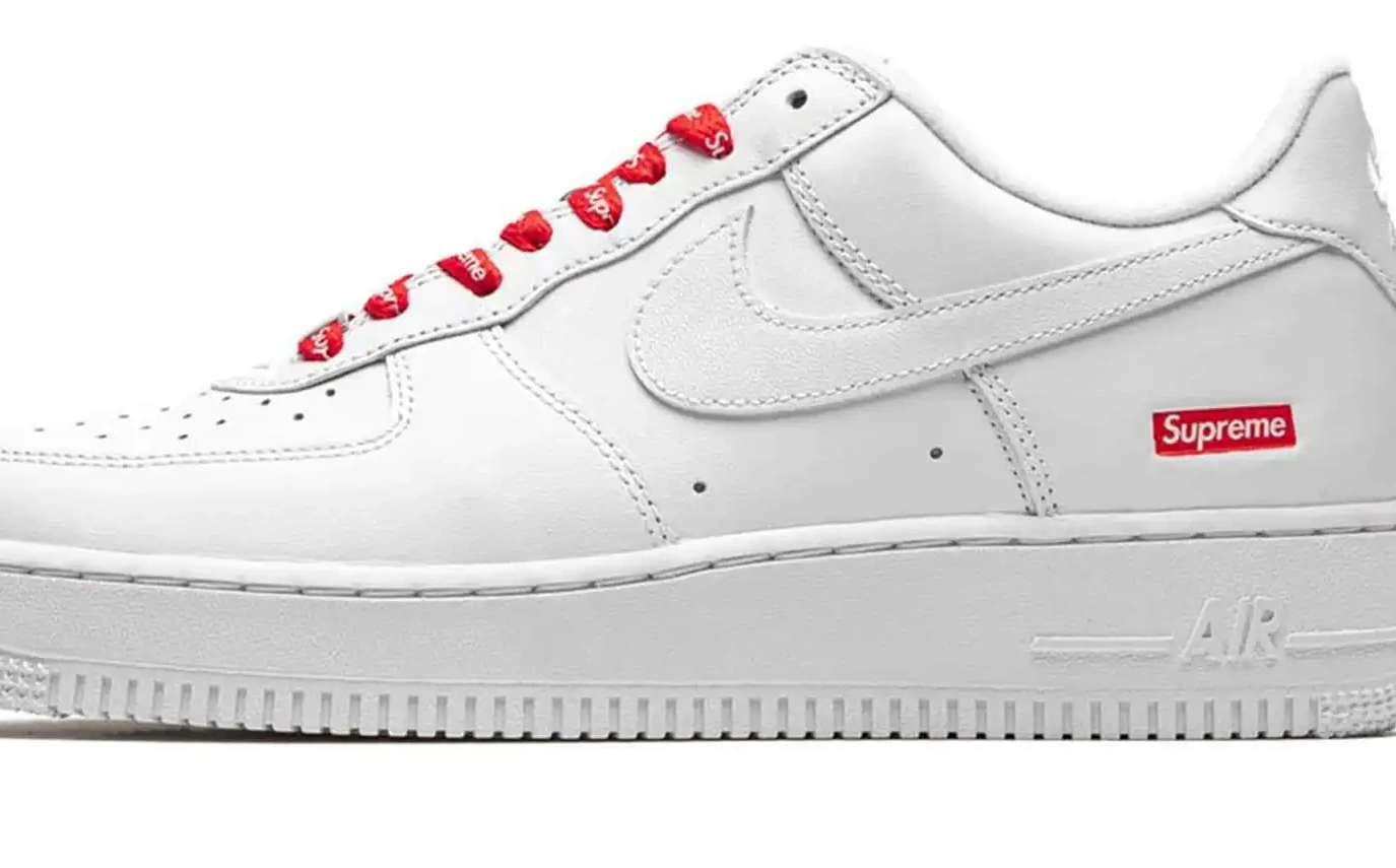 Nike Low Air 1 White Force Supreme 0502
